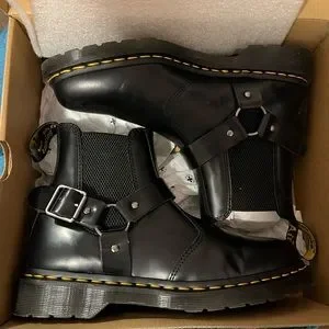 Dr. Martens WINCOX・UK6 Dr. Martens Wincox Chelsea Ankle Boots Black New In Box Size
